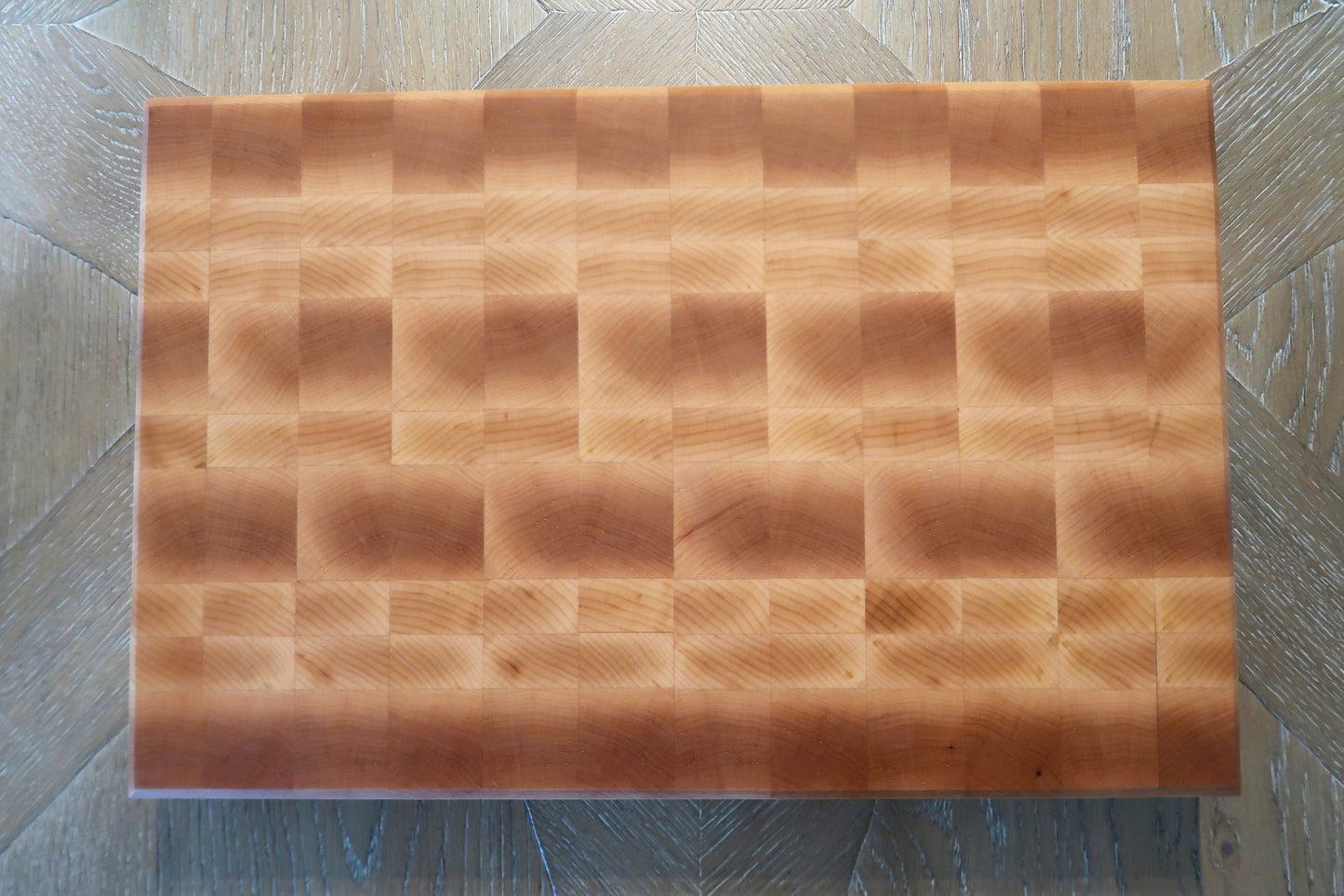 SOLID MAPLE END GRAIN BUTCHER BLOCK CUTTING BOARD