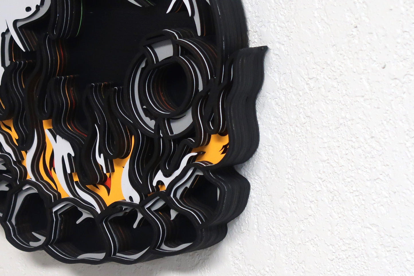 WITCHES CAULDRON MULTILAYER 3-D WALL ART