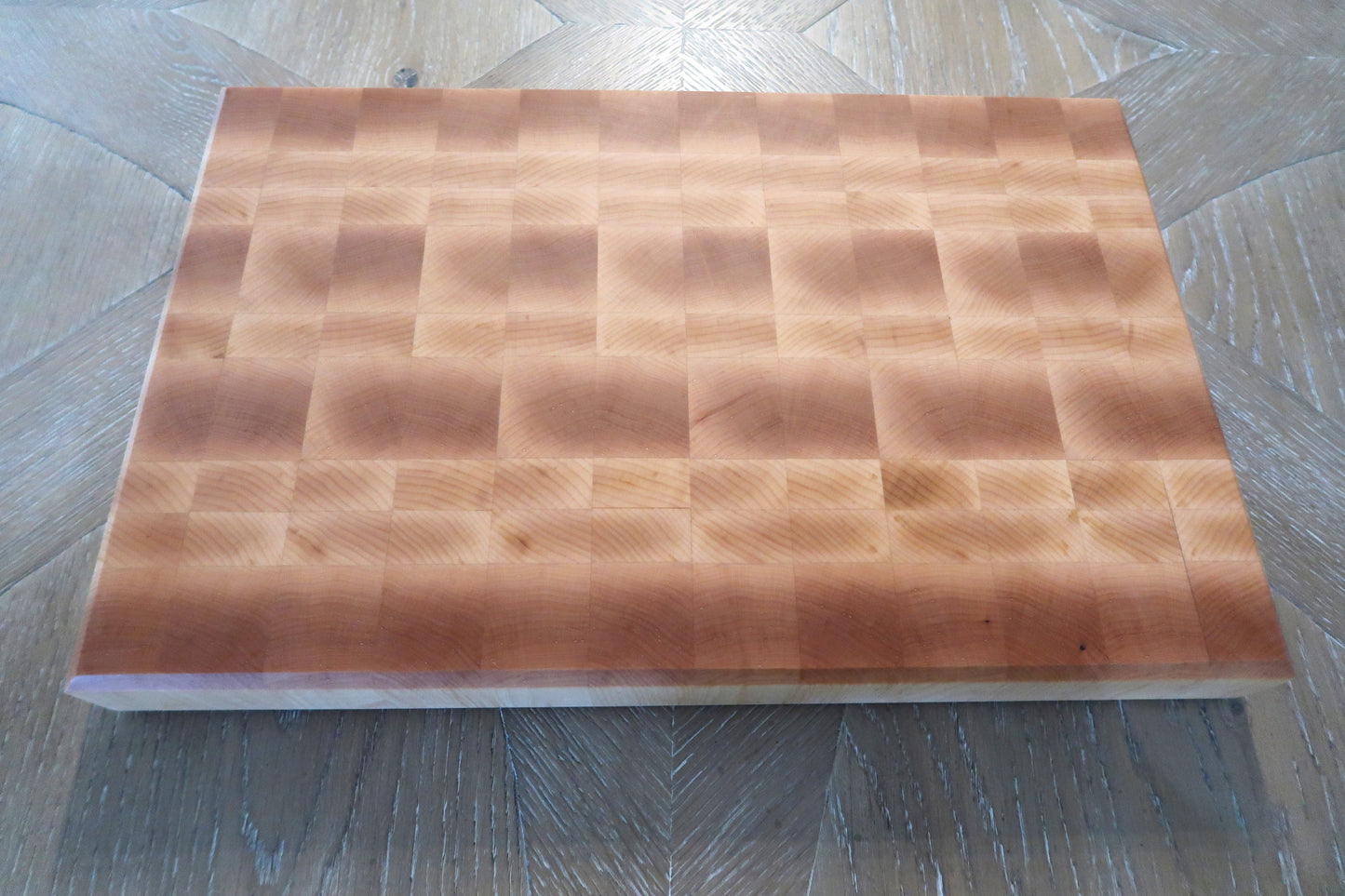 SOLID MAPLE END GRAIN BUTCHER BLOCK CUTTING BOARD
