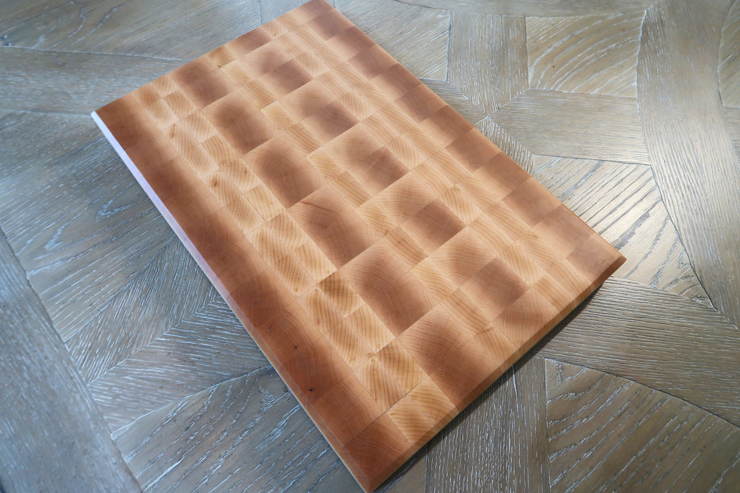 SOLID MAPLE END GRAIN BUTCHER BLOCK CUTTING BOARD