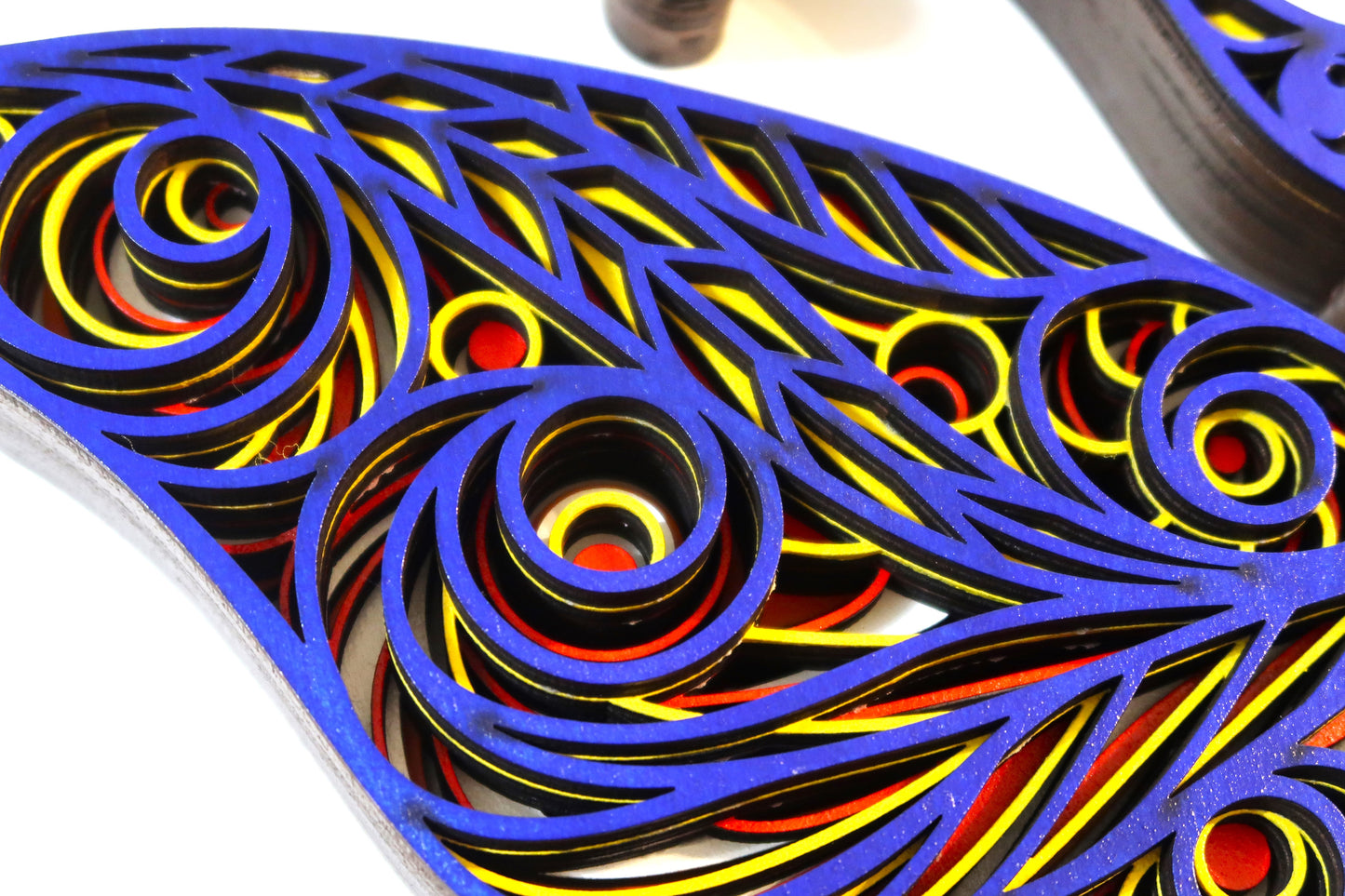 FRUIT BUTTERFLY 3-D LAYERED WALL ART #2