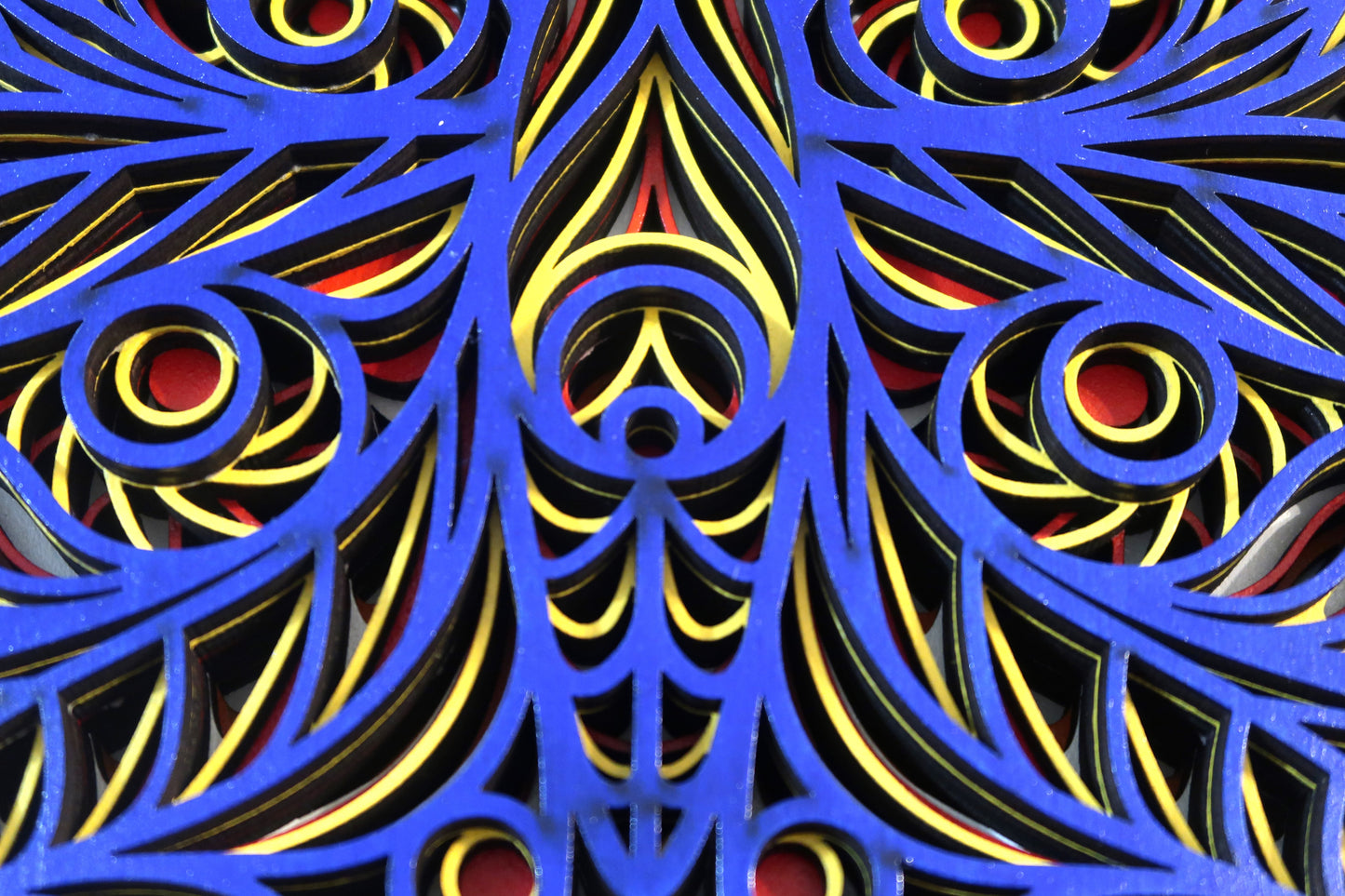 FRUIT BUTTERFLY 3-D LAYERED WALL ART #2