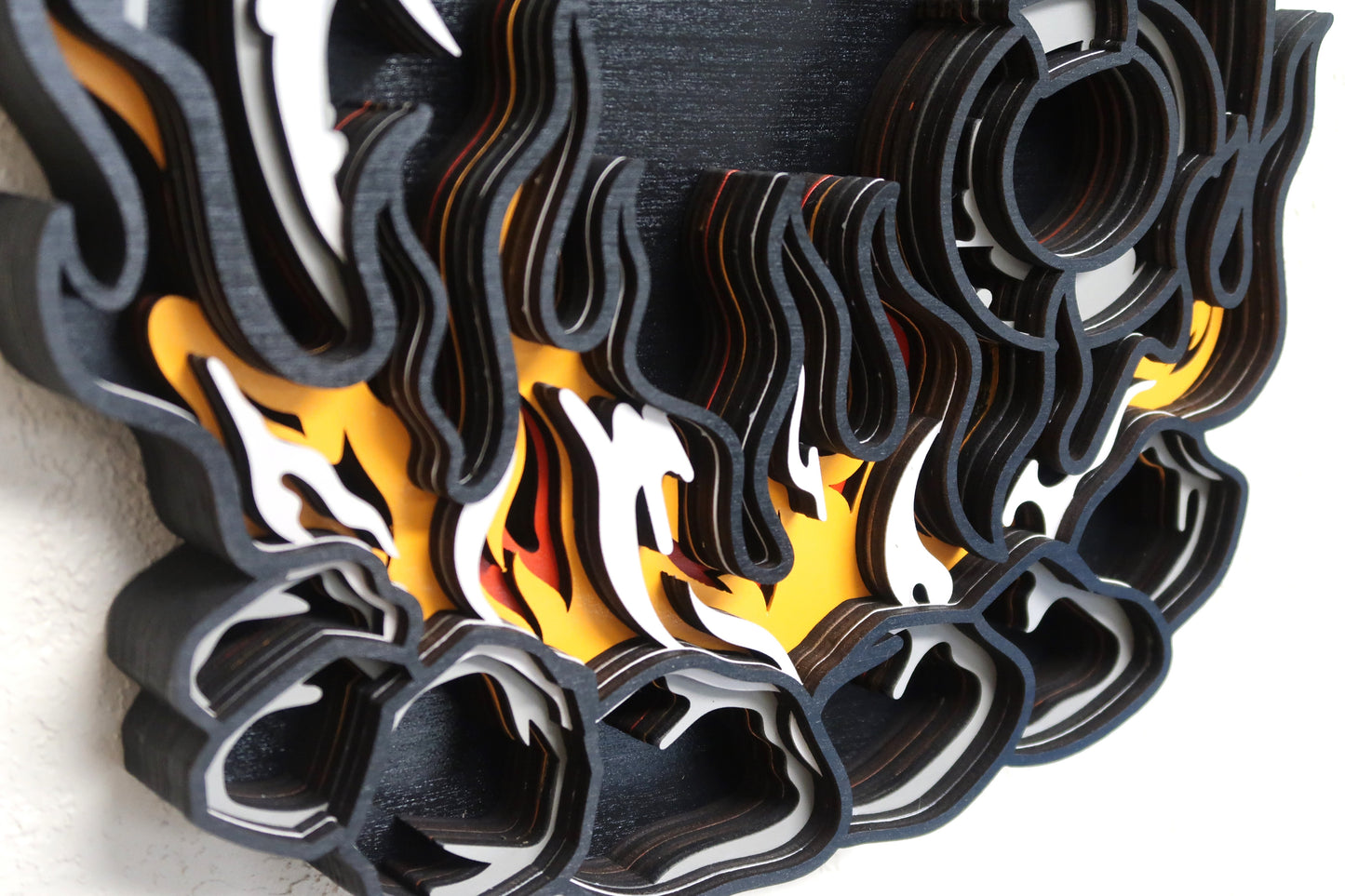 WITCHES CAULDRON MULTILAYER 3-D WALL ART