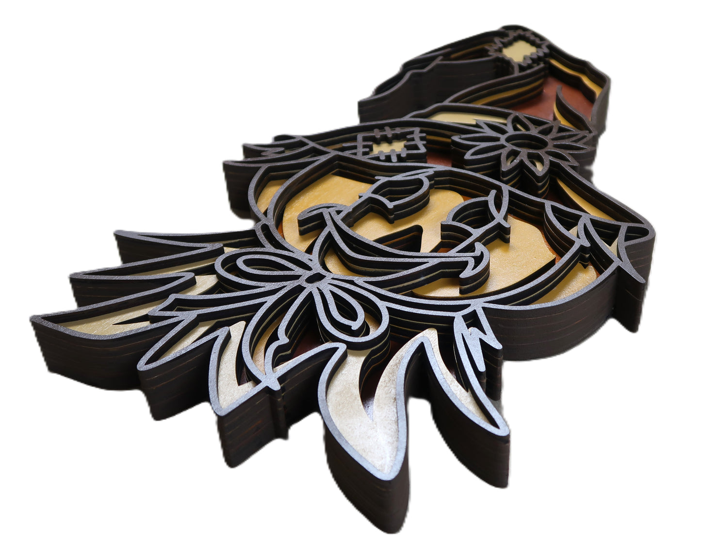 SCARECROW MULTILAYER 3-D WALL ART